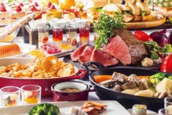 【17:30入店】8.9～8.17限定！ザ・テラスのSUMMERディナーブッフェ＆朝食付き
