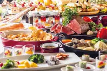マンハッタンCHRISTMAS ～ザ・テラスのクリスマスディナーブッフェ～（朝食付き）