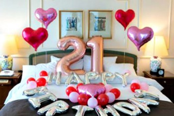 【バルーンサプライズ】お誕生日はバルーンルームにステイ（朝食付き）