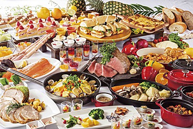 土日祝限定　ザ・テラスのホリデーブッフェ