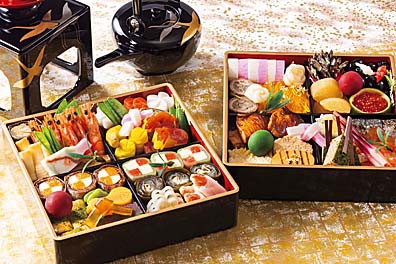 新春おせち二段重【お持帰り用】